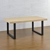 Esstischgestell Makers 2er-Set 100x72 cm Stahl Schwarz [en. casa] Bild 4