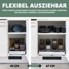 Teleskopschublade 2er, 43-67 cm Bild 3