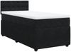 vidaXL Boxspringbett mit Matratze Schwarz 90x190 cm Samt 3289916 Bild 3