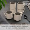 Moritz & Moritz CAVO Kaffeebecher 6er Pack - Stone Bild 4