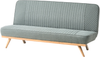 Schlafsofa 2-Sitzer KALFAFEL Stoff Grün Bild 4