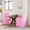 vidaXL Esszimmerstühle 2 pcs Rosa 57 x 67 x 95 cm Stoff 42017912 Bild 3