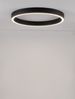 Nova Luce 9558640 STING LED Deckenleuchte 80cm 3000K Schwarz dimmbar Bild 5