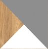 XL Küchenhängeschrank Rimini 60x96cm 2-türig matt Farbe: RAL 9010 reinweiß matt / weiß RI-W4/60 Bild 4