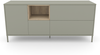 Sideboard HYGGE mit 1 Tür, 3 Schubladen, 1 offenes Fach, Salbei Grün Bild 2