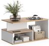 Couchtisch Hasso Goldkraft Eiche/Weiß 90 x 49.4 cm Vicco Bild 5