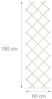 Relaxdays Ausziehbares Rankgitter Holz 3er Set Bild 5