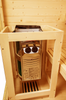 Sanotechnik Finnische Sauna 'PANORAMA', Holz, 130x120x200 cm Bild 2