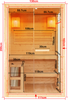 Sanotechnik Finnische Sauna 'PANORAMA', Holz, 130x120x200 cm Bild 4