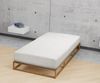 biberna Jersey-Elastic-Spannbetttuch 0077866, grau, 1x 120x200 cm - 130x220 cm Bild 3