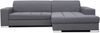 AX LIVING Sofa grau Milianni Wohnlandschaft L Form 260 cm R Bild 2