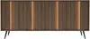 Vente-unique - KALSIYA Sideboard Holz, Platte Braun - B 40 cm x H 82,6 cm x L 183,3 cm Bild 2