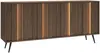 Vente-unique - KALSIYA Sideboard Holz, Platte Braun - B 40 cm x H 82,6 cm x L 183,3 cm Bild 3