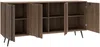 Vente-unique - KALSIYA Sideboard Holz, Platte Braun - B 40 cm x H 82,6 cm x L 183,3 cm Bild 5