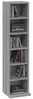 vidaXL CD-Regal Grau Sonoma 21x20x88 cm Holzwerkstoff 815073 Bild 4