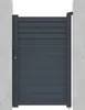 Vente-unique - VIAZO Side gate Metall Grau - B 4,6 cm x H 161 cm x L 100 cm Bild 3