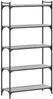 vidaXL Bücherregal 5 Böden Grau Sonoma 80x30x154 cm Holzwerkstoff 837680 Bild 2
