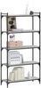 vidaXL Bücherregal 5 Böden Grau Sonoma 80x30x154 cm Holzwerkstoff 837680 Bild 3