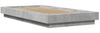vidaXL Bettgestell Betongrau 90x200 cm Holzwerkstoff 3281213 Bild 3