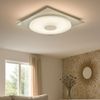 LED Deckenleuchte, Fernbedienung, dimmbar, 3D Effekt, L 45cm Bild 2