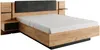 Vente-unique - ELYNIA Bett StoffHolz, Platte GrauBeige - B 210 cm x H 104,4 cm x L 256,4 cm Bild 4