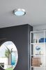 Eglo 33667 LED Aufbauleuchte Crosslink FUEVA-C chrom H:4cm Ø30cm dimmbar IP442700-6500K mit Connect Funktion Bild 2