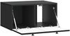 vidaXL Wandmontierter TV-Schrank Schwarz 59,5 x 41 x 30 cm 897996 Bild 3