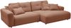 KAWOLA Sofa MIKA Ecksofa Cord rost Longchair rechts 86 x 167 x 276 cm Bild 3
