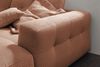 KAWOLA Sofa MIKA Ecksofa Cord rost Longchair rechts 86 x 167 x 276 cm Bild 2