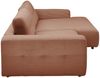 KAWOLA Sofa MIKA Ecksofa Cord rost Longchair rechts 86 x 167 x 276 cm Bild 5