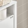 SoBuy BZR83-W Badunterschrank, MDF, Lackiert, Weiß, 60 x 70 x 20 cm Bild 4
