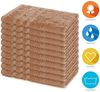 Lavea Gästehandtücher 30x50 cm, 10er Set Gästehandtuch, Elena-Frottee Handtuch, Gästetuch, (Set, 10-St), 500 g/m² Frottier, weich & saugstark, pflegeleicht Bild 2