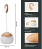 Skandika LED Gartenleuchte Campinglampe Tufjord, aufladbar, Zeltlampe, hängend, 3 Lichtmodi, 180 - 200 Lumen, 3000 K Warmweiß, Akku 2000 mAh, Micro-USB Anschluss Bild 3