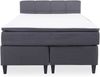 sun garden Boxspringbett SUZU LF 140x200 cm grau Box-Spring-Bett Doppelbett Bild 3