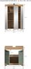 Xonox Scout Badkombination (B/H/T: 60x191x34 cm) in Salbei und Artisan Eiche Nachbildung Bild 3