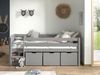Kojenbett Karolina 208x105x83 Kinderbett Massivholz Grau Bild 3