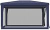 vidaXL Partyzelt mit 4 Mesh-Seitenwänden Blau 3x4 m HDPE 319232 Bild 4