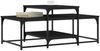 vidaXL Couchtisch Schwarz 102x60x45 cm Holzwerkstoff 835314 Bild 3