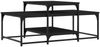 vidaXL Couchtisch Schwarz 102x60x45 cm Holzwerkstoff 835314 Bild 2