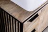 Waschbeckenunterschrank 68x63cm 'Brooklyn' Mango & Metall schwarz Bild 3