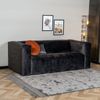 Bronx71 Samt Sofa Memphis 2,5-Sitzer anthrazit Bild 4