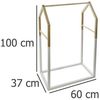 Atmosphera Kindergarderobe in form eines Hauses, weiß Bild 5