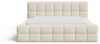 Chilly Möbel Polsterbett Verona Beige Bouclé Stoff 200x200 cm mit Stauraum Quelle 02 Bild 4