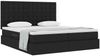 vidaXL Aufbewahrungsbett mit Kopfteil Schwarz 200 x 200 cm Kunstleder 3372229 Bild 3