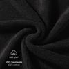 Blumtal Premium Frottier Handtücher Set mit Aufhängschlaufen - Baumwolle Oeko-TEX Zertifiziert, weich, saugstark - 2X Badetuch, 2X Handtuch, 2X Gästehandtuch, 2X Waschlappen, Schwarz Bild 3