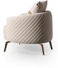 Sitzgruppe/Sofa Set - Wohnzimmergarnitur "Violaa" 3+3+1-Beige Bild 4