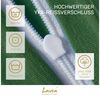 Lavea Kissenbezug 2er Set Kissenhülle Jersey, 100% Baumwolle, Kissenbezüge, (2 Stück), allergikerfreundlich - sicherer YKK-Reißverschluss - waschbar 60°C Bild 3