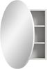 Spiegelschrank Riff - Spiegelglas / Weiß Bild 5
