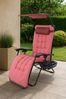 VCM Sonnenliege Maltosa 921195 Rot L. 160 x B. 64 x H. 107 cm Bild 5