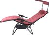 VCM Sonnenliege Maltosa 921195 Rot L. 160 x B. 64 x H. 107 cm Bild 4